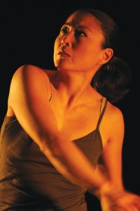 Li Chiao-Ping in her piece Watching Watching Photo: John Maniaci